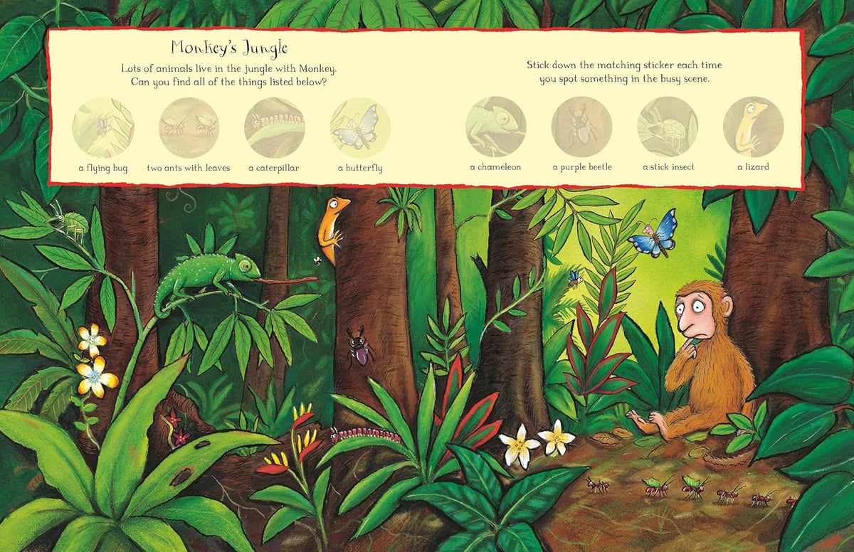 The Gruffalo and Friends: Amazing Animals Sticker Book: The perfect activity book for kids
