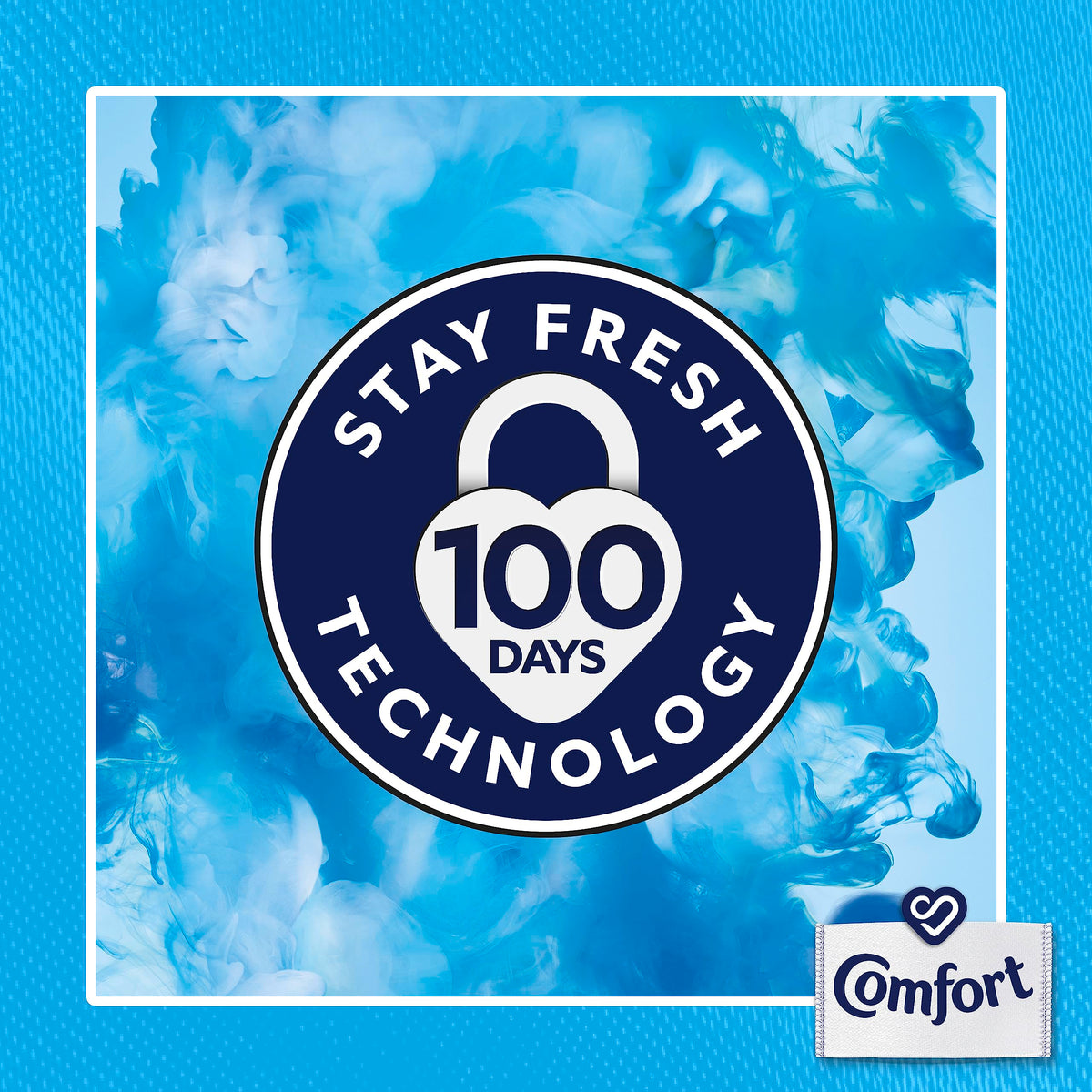 Comfort Perfume Creations Passion Bloom Fabric Conditioner Motion-Activated Fragrance Technology 100 Days of Freshness 30 washes (900 ml)
