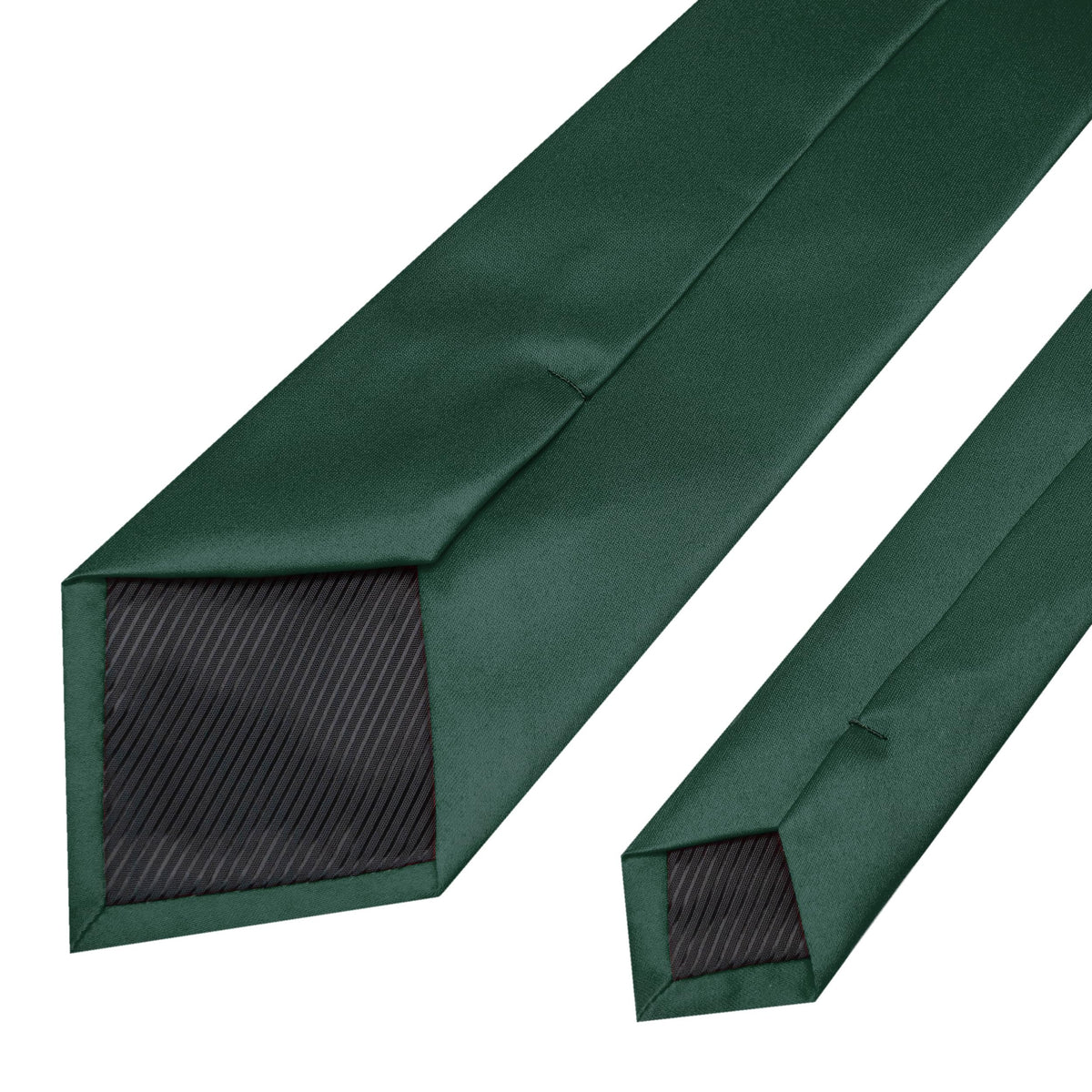 RBOCOTT Solid Color Tie Mens Necktie for Business and Wedding Party