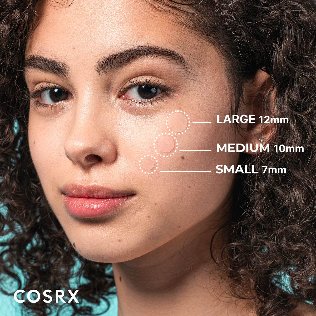 COSRX Master Patch Original Fit (24 counts) Absorbing Pimple Patches, Hydrocolloid Spot Treatment, Blemish Cover, Spot Stickers, 3 Sizes