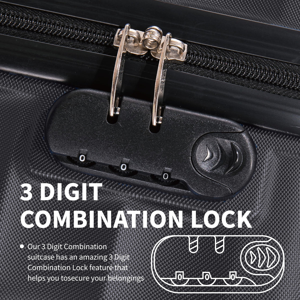 FLYMAX 55x40x20 Ryanair Cabin Bag Hand Luggage Lightweight Suitcase Approved Carry on Luggage Case 2.5KG 40L Royal