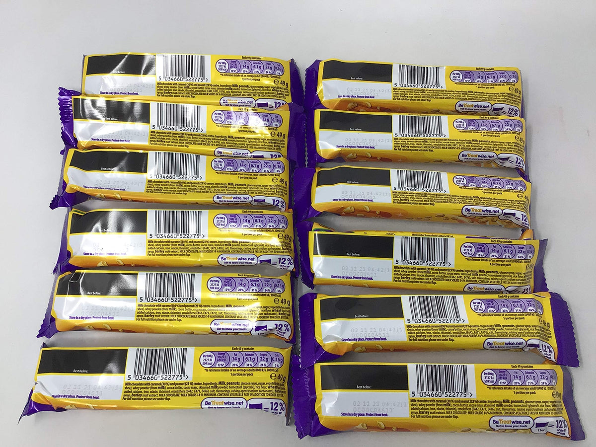 Cadbury Wispa Chocolate Bar, Smooth Milk Chocolate, 4 x 27.9 g (Pack of 1)