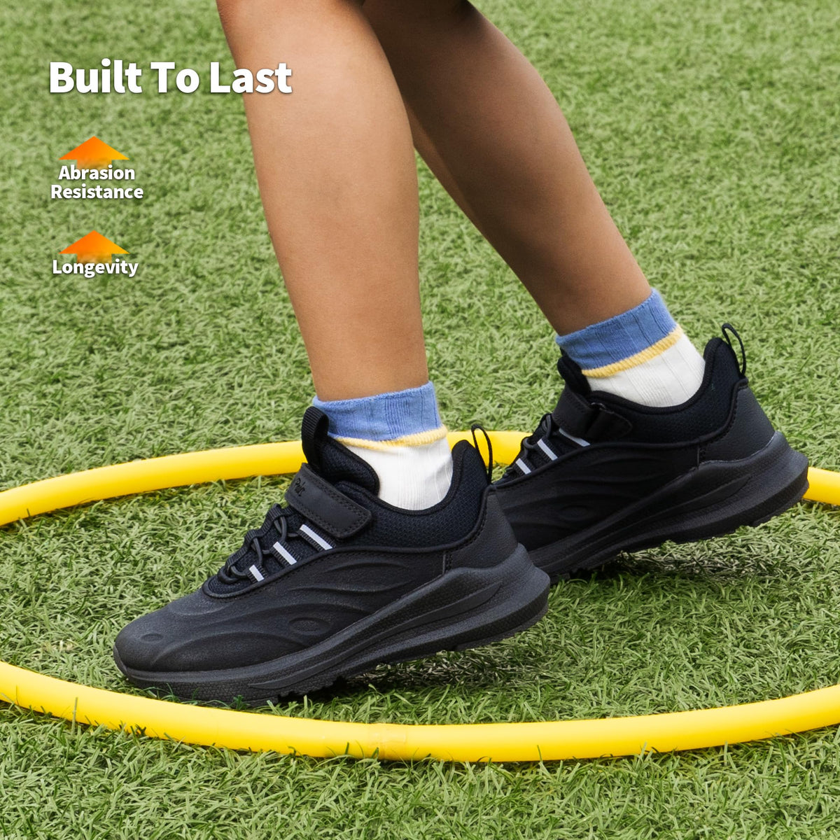 DREAM PAIRS Waterproof Boys Fashion Trainers