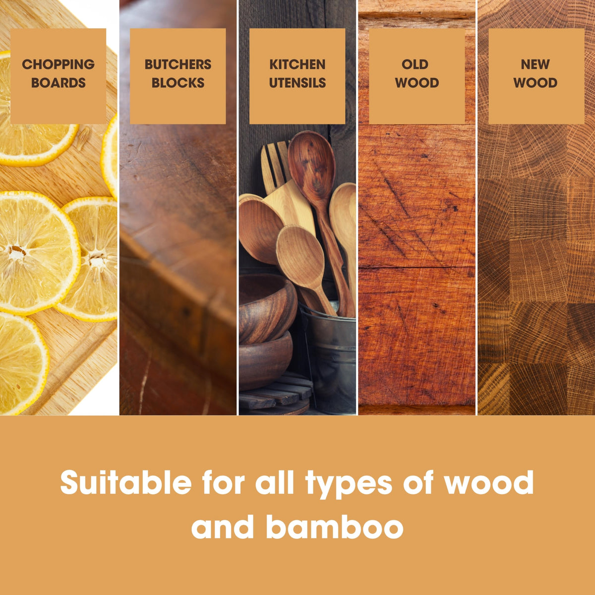 Chopping Board Oil - Premium Food Grade Mineral Oil to Protect and Restore Wood Cutting Boards, Butcher Blocks, Countertops - 250ml