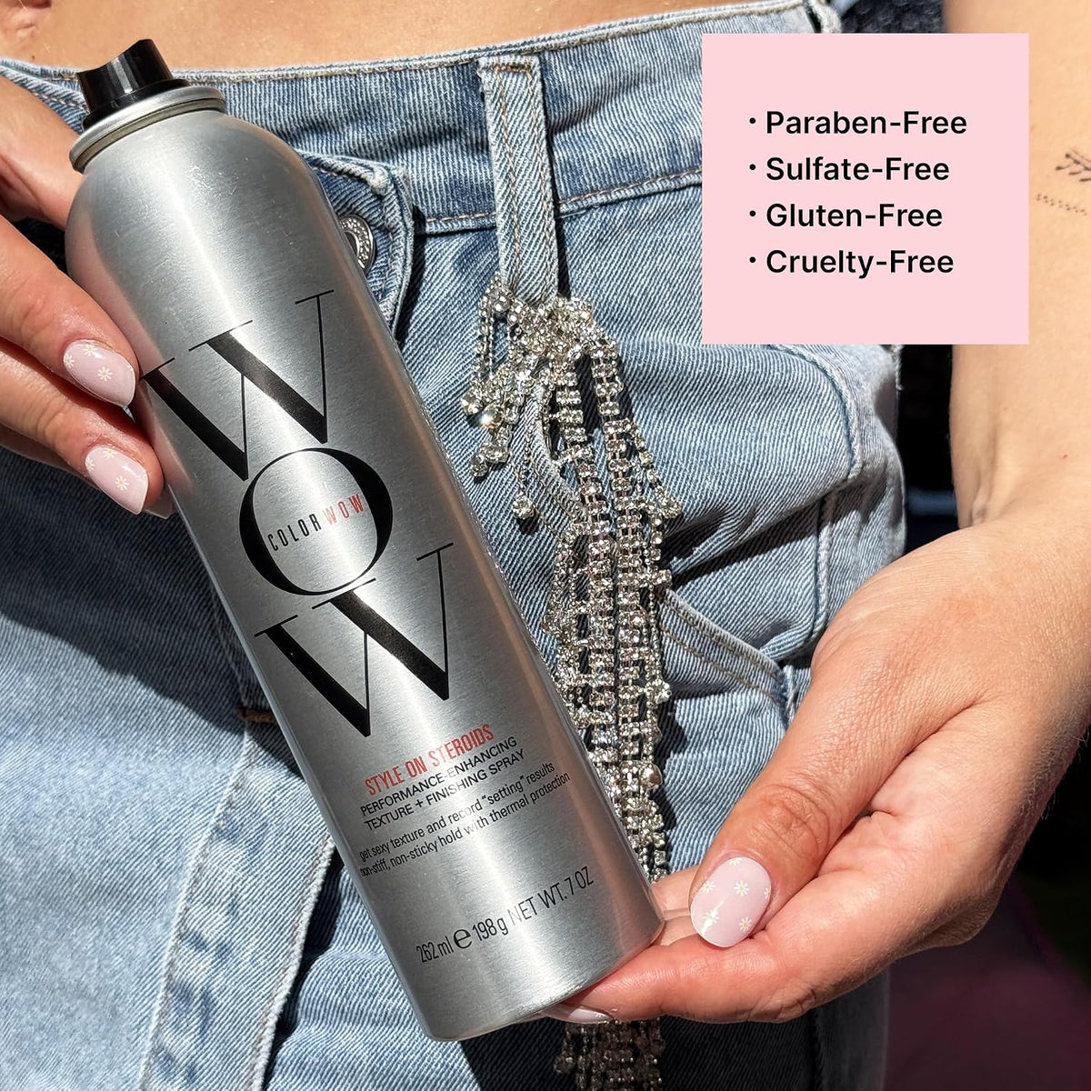 Color Wow Style on Steroids Texture Spray for Long-Lasting Volume, 250ml
