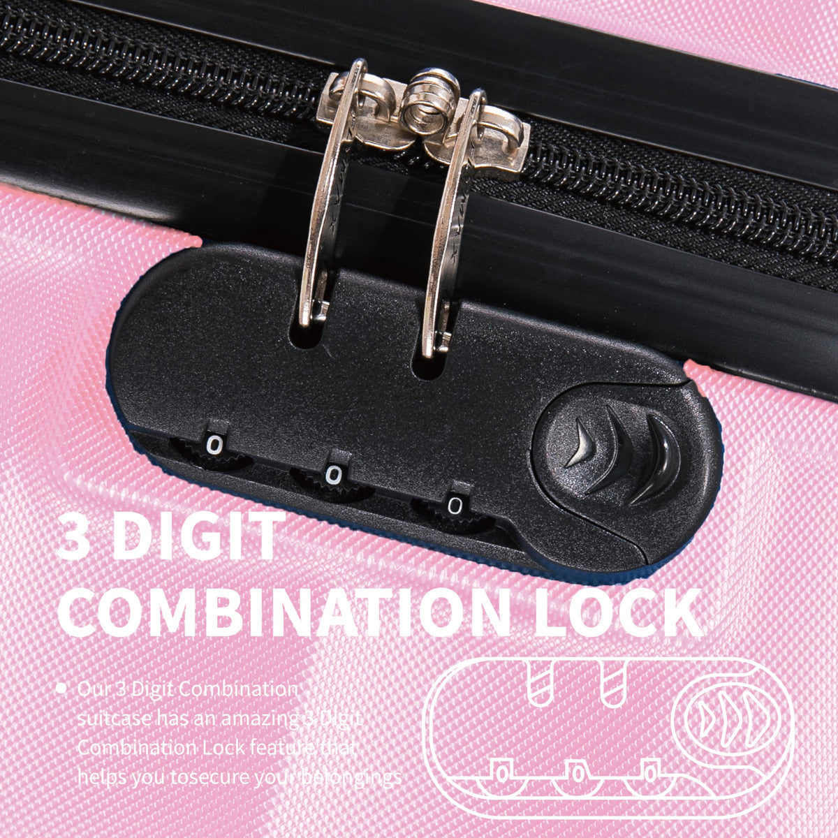 FLYMAX 55x40x20 Ryanair Cabin Bag Hand Luggage Lightweight Suitcase Approved Carry on Luggage Case 2.5KG 40L Royal