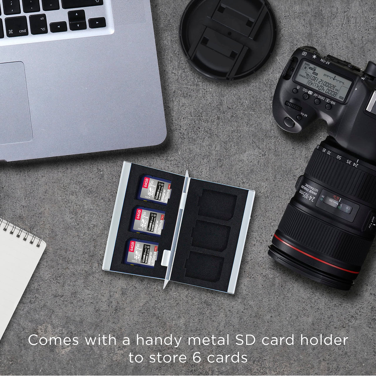 Integral 64GB SD Card 4K Ultra-HD Video High Speed SDXC V30 UHS-I U3 Class 10 Memory Card up to 100MB/s, Color May Vary