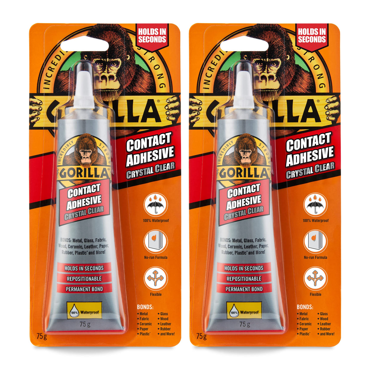 Gorilla Contact Adhesive Clear 75g