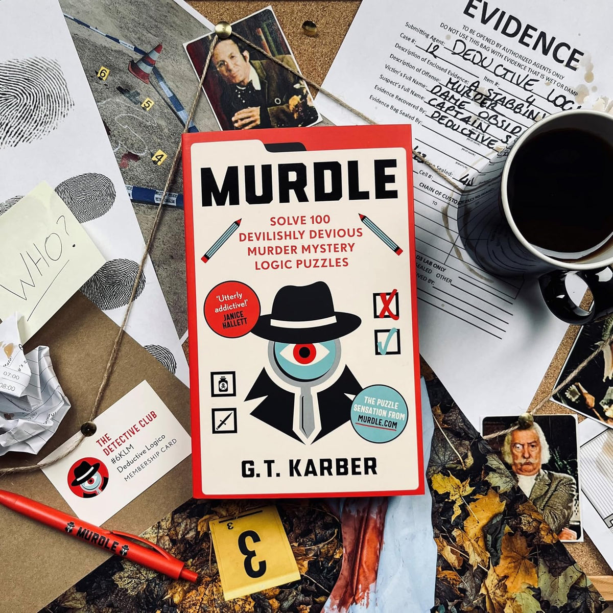 Murdle: #1 SUNDAY TIMES BESTSELLER: Solve 100 Devilishly Devious Murder Mystery Logic Puzzles (Book 1) (Murdle Puzzle Series)