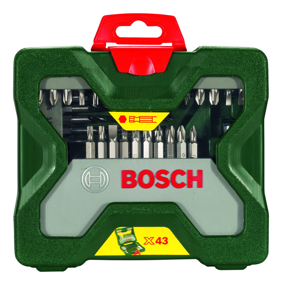 Bosch 34pc. X-Line Drill and Screwdriver Bit Set (for Wood, Masonary and Metal, Accessories Drill and Screwdriver)