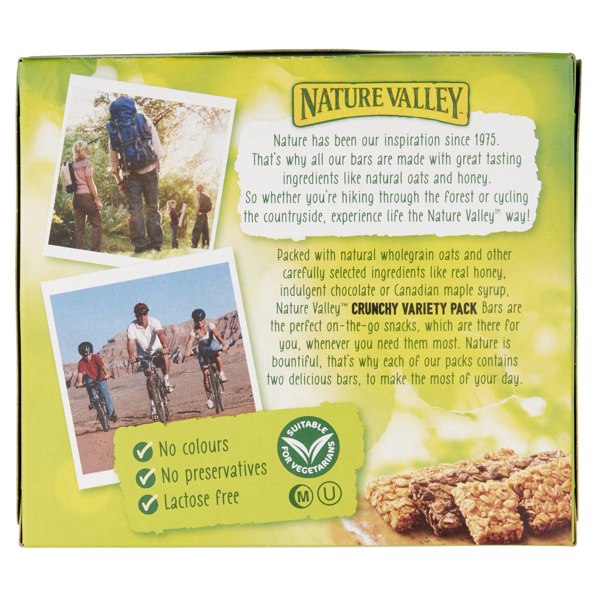 Nature Valley Crunchy Oats and Chocolate Cereal Bars, 18 x 42 g