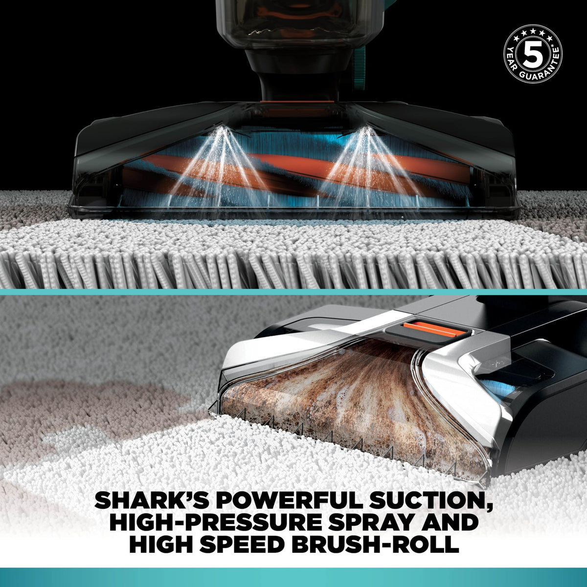 Shark CarpetXpert Deep Clean Carpet Cleaner, 2.3L. 960W, Grey, EX150UKCP