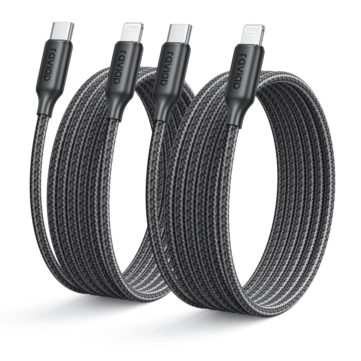 RAVIAD USB C to Lightning Cable 1M [MFi Certified]iPhone Fast Charger Cable