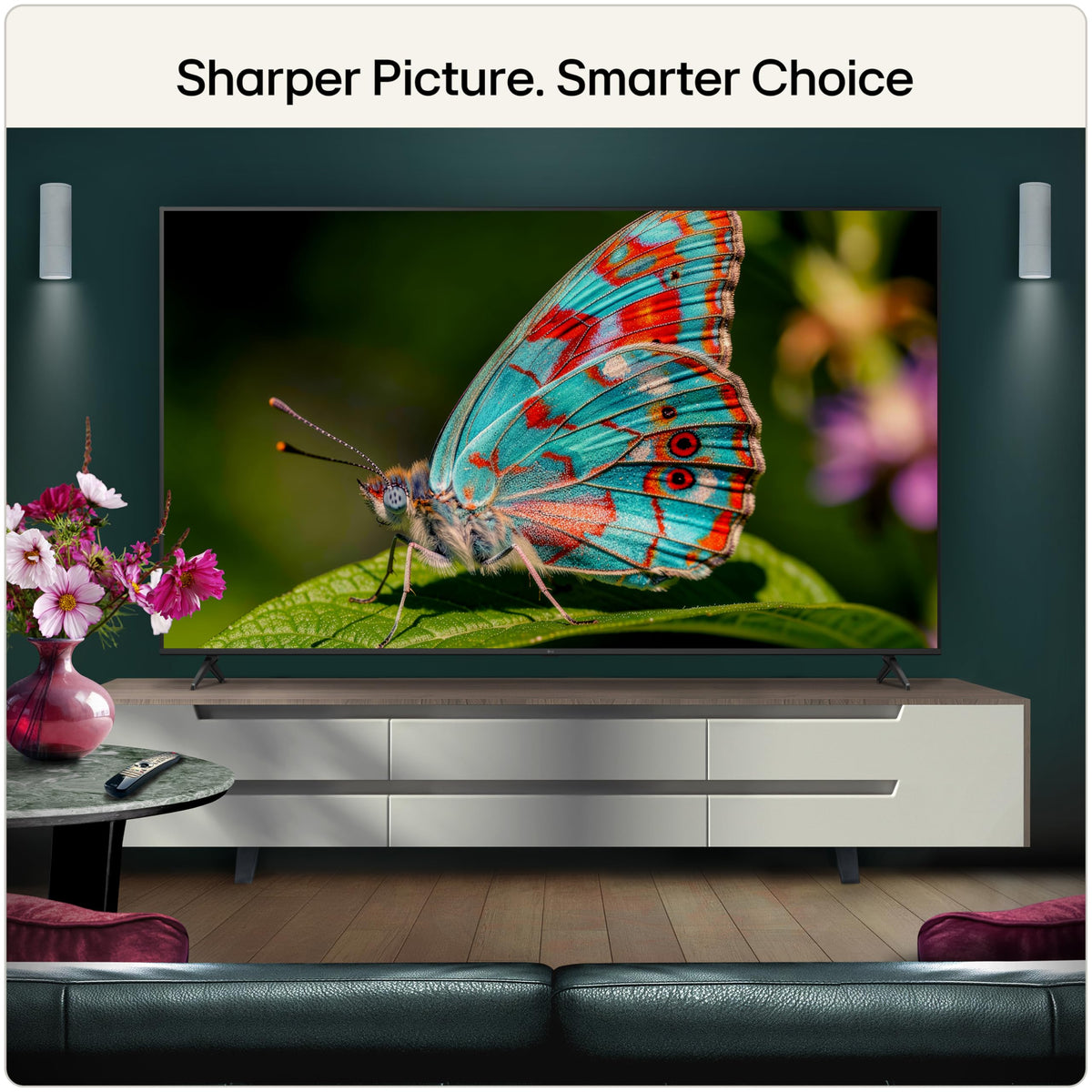 LG 50NU800B6LC Nano UHD AI NU80 4K Smart TV, α7 Processor Gen9, 60Hz, HDR10, Filmmaker Mode™, Google Cast, Apple AirPlay 2, Model Year 2026