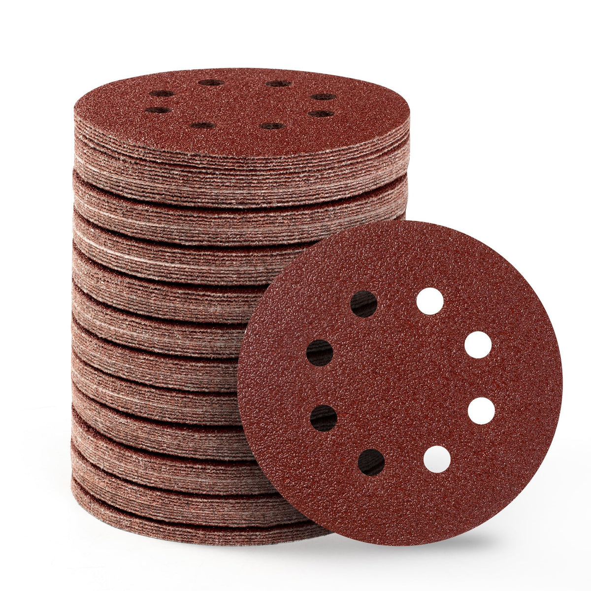 SATC Sanding Discs 150 Grit 110PCS Orbital Sander Discs 125mm Hook and Loop Round Orbital Sander Pads for Sanding