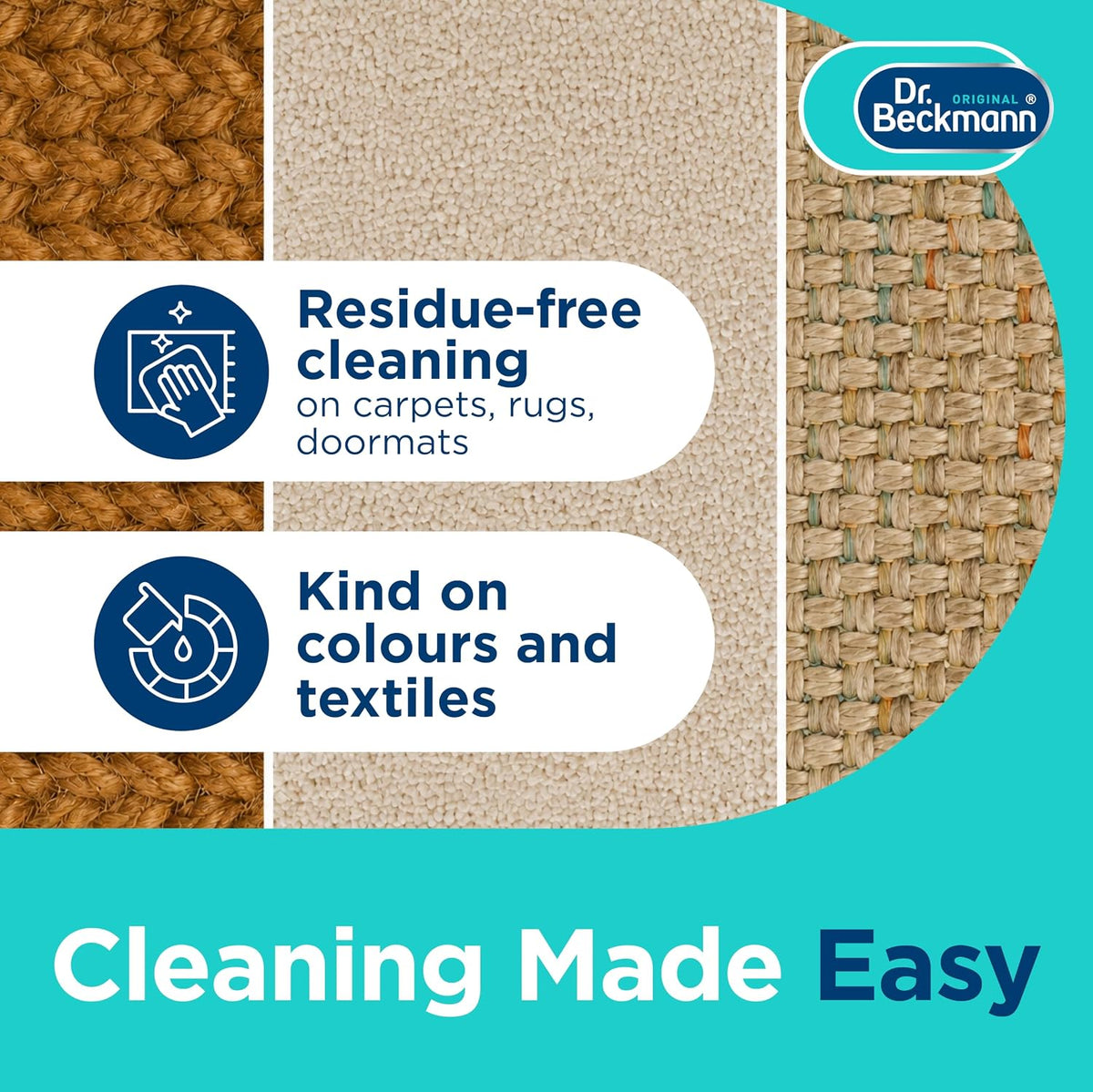 Dr. Beckmann Carpet Stain Remover, Works in 3 min, 650ml