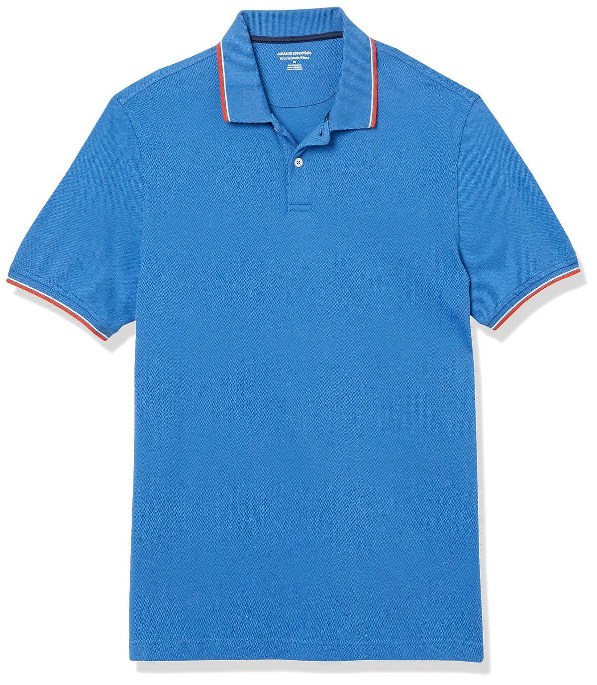 Amazon Essentials Men's Slim-Fit Cotton Pique Polo Shirt (Limited Edition Colors)