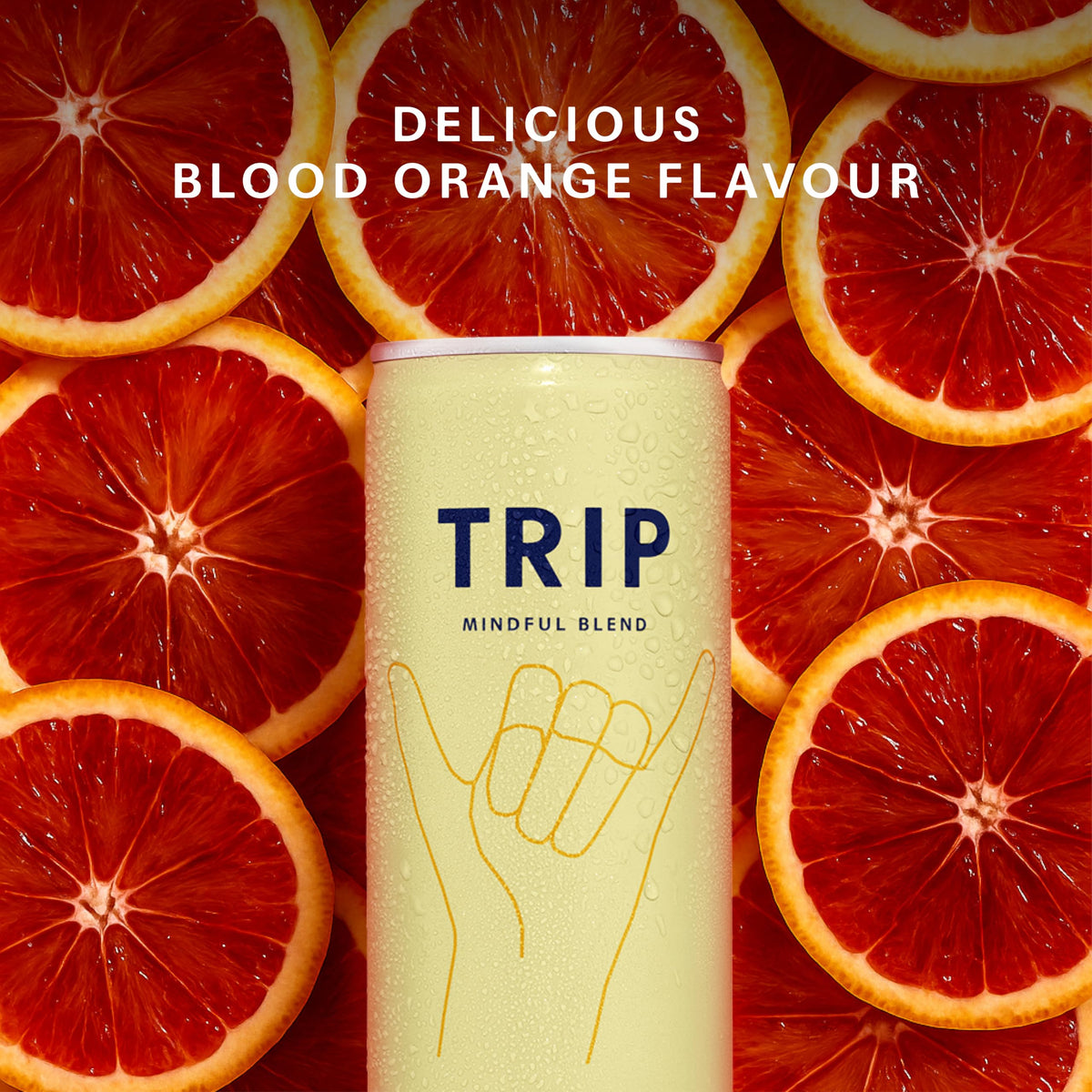 TRIP Cucumber Mint Sparkling drink with 120MG calming Magnesium + Lion’s Mane + Chamomile + Lemon Balm. Low Calorie and Vegan (Pack of 12 x 250ml) - Packaging Might Vary