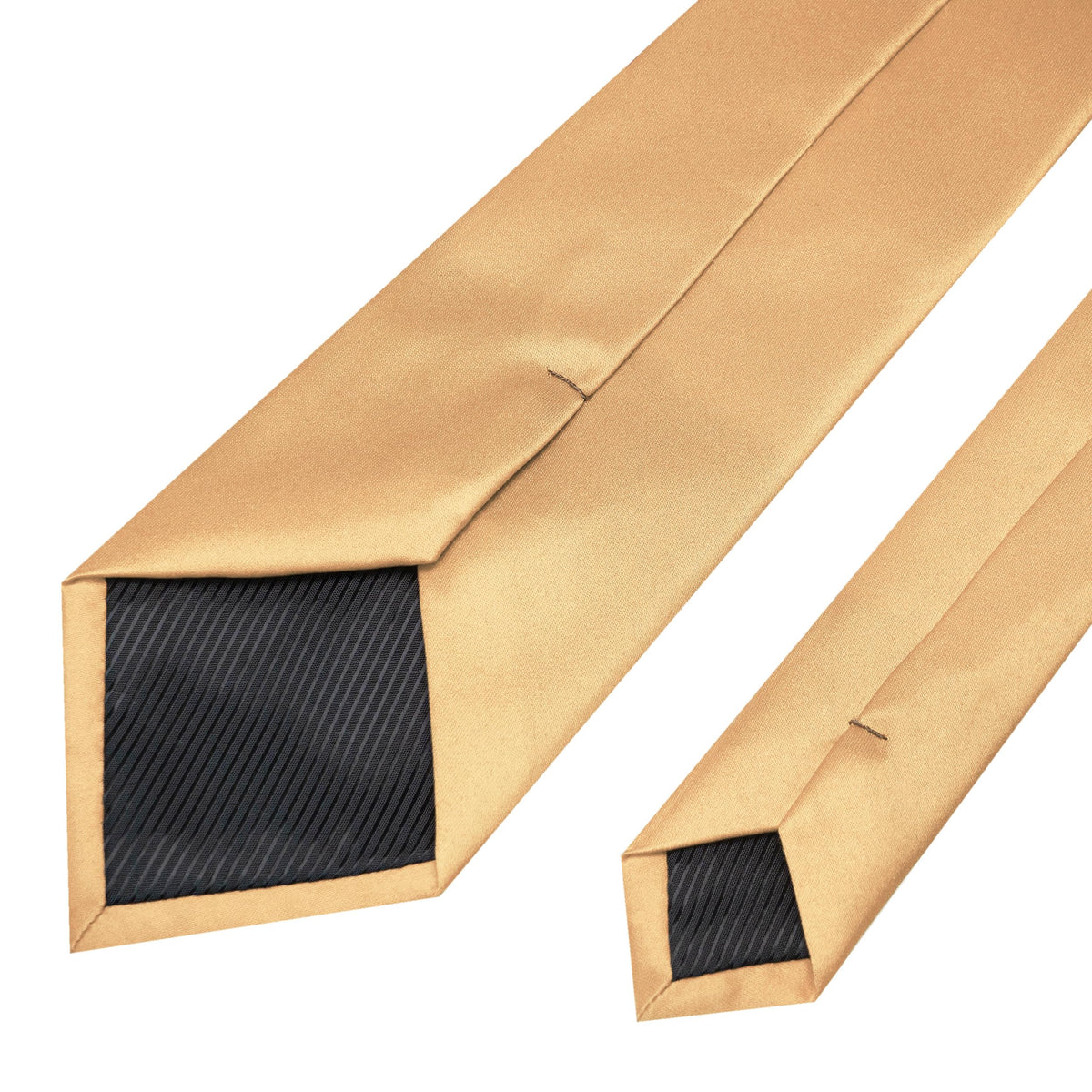 RBOCOTT Solid Color Tie Mens Necktie for Business and Wedding Party