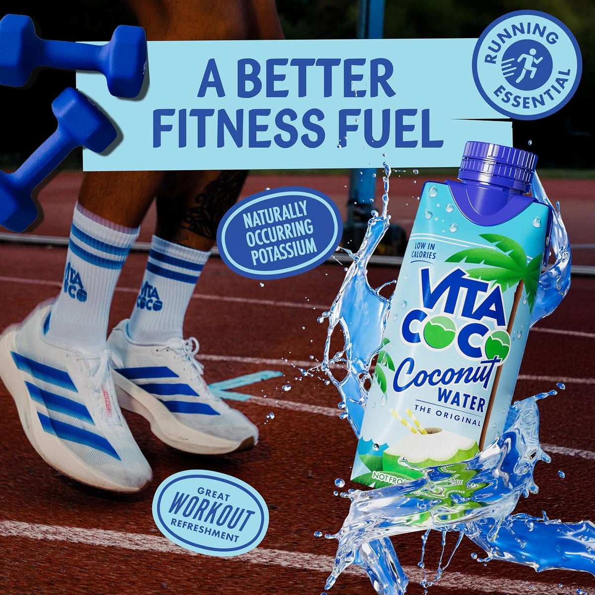 Vita Coco Original Coconut Water Multipack - 12x330ml - Rich in Vitamin C