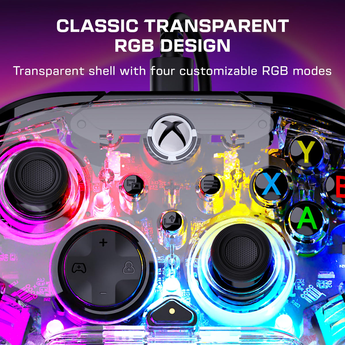 Turtle Beach Afterglow Wave Wired RGB Gaming Controller for XBOX & PC
