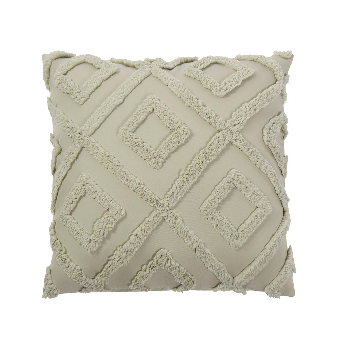 OHS Tufted Cushion Covers 2 Pack Arches Decorative Square Pillowcases