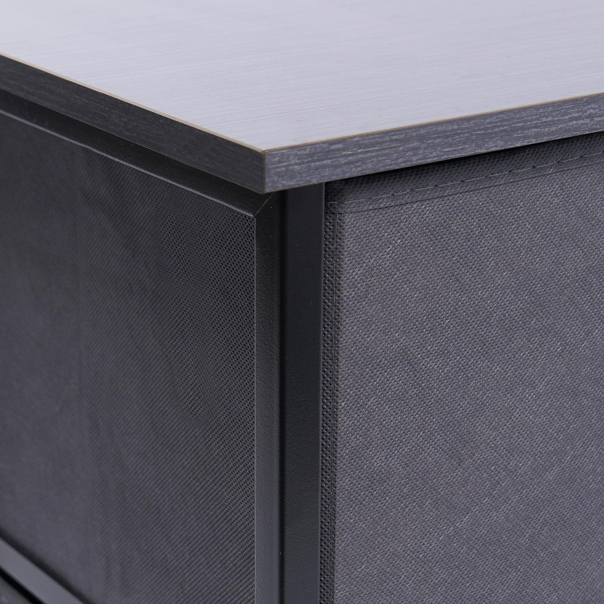 OHS Fabric Cabinet Bedside 2/3/4/5/6 Drawers Storage Unit Clothes Home Organiser