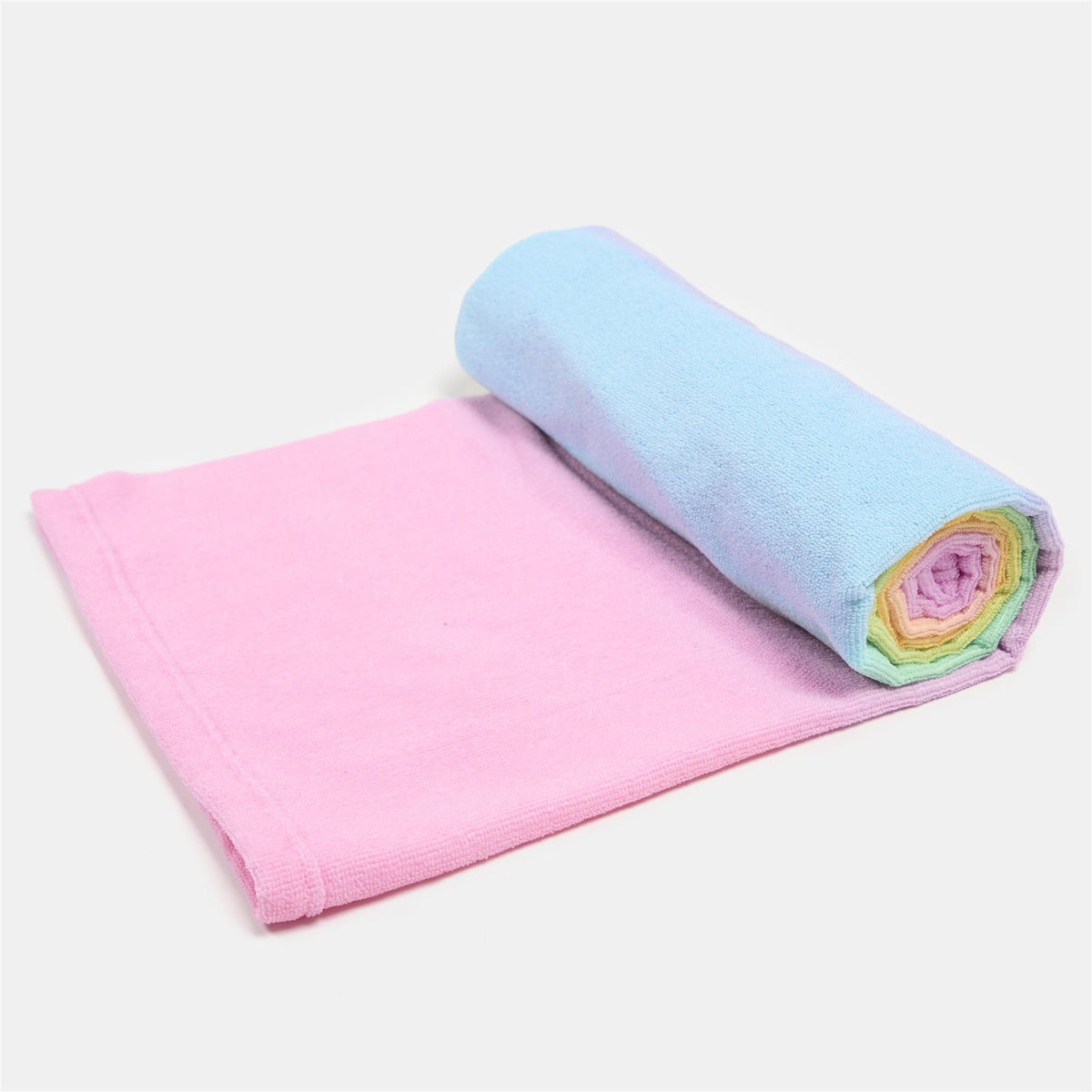 OHS Print Beach Towel Microfibre Quick Dry Bath Holiday Gym Travel Sport