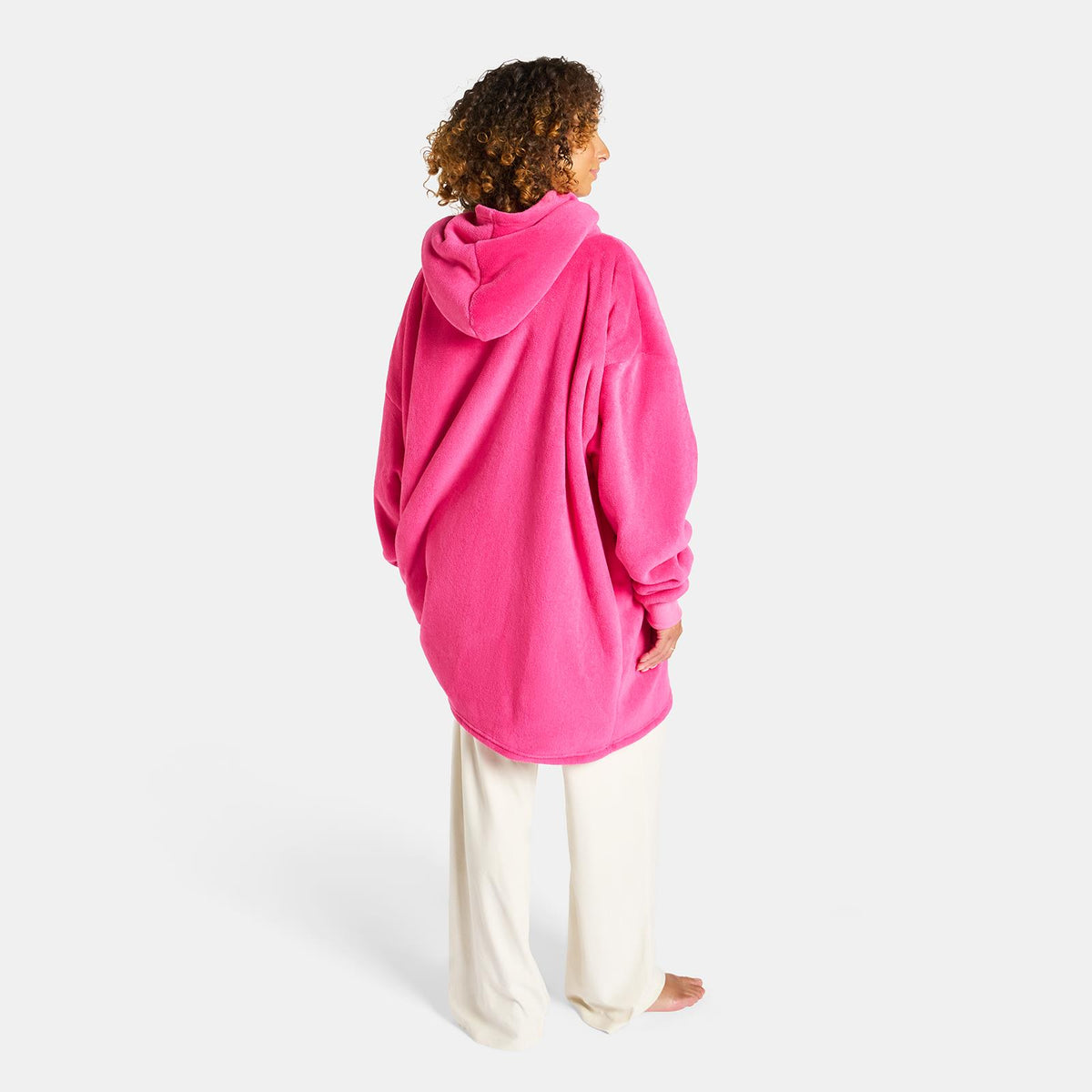 OHS Hoodie Blanket Oversized Ultra Plush Sherpa Giant Big Hooded Sweatshirt
