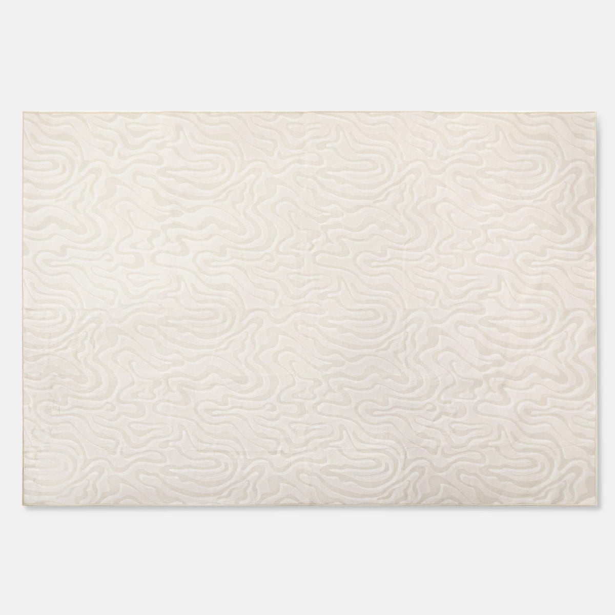 OHS Washable Rug Geometric Print Ultra Soft Living Room Area Mat Accent Rugs
