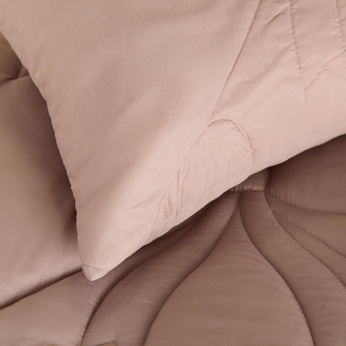 OHS Bow Lattice Coverless 7.5 TOG Duvet Bedding Set with Pillowcase