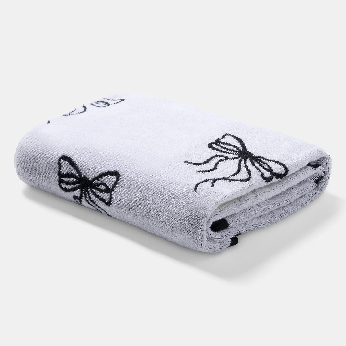 OHS Bows Towels 100% Premium Cotton Highly Absorbent Hand Bath Towel Sheet