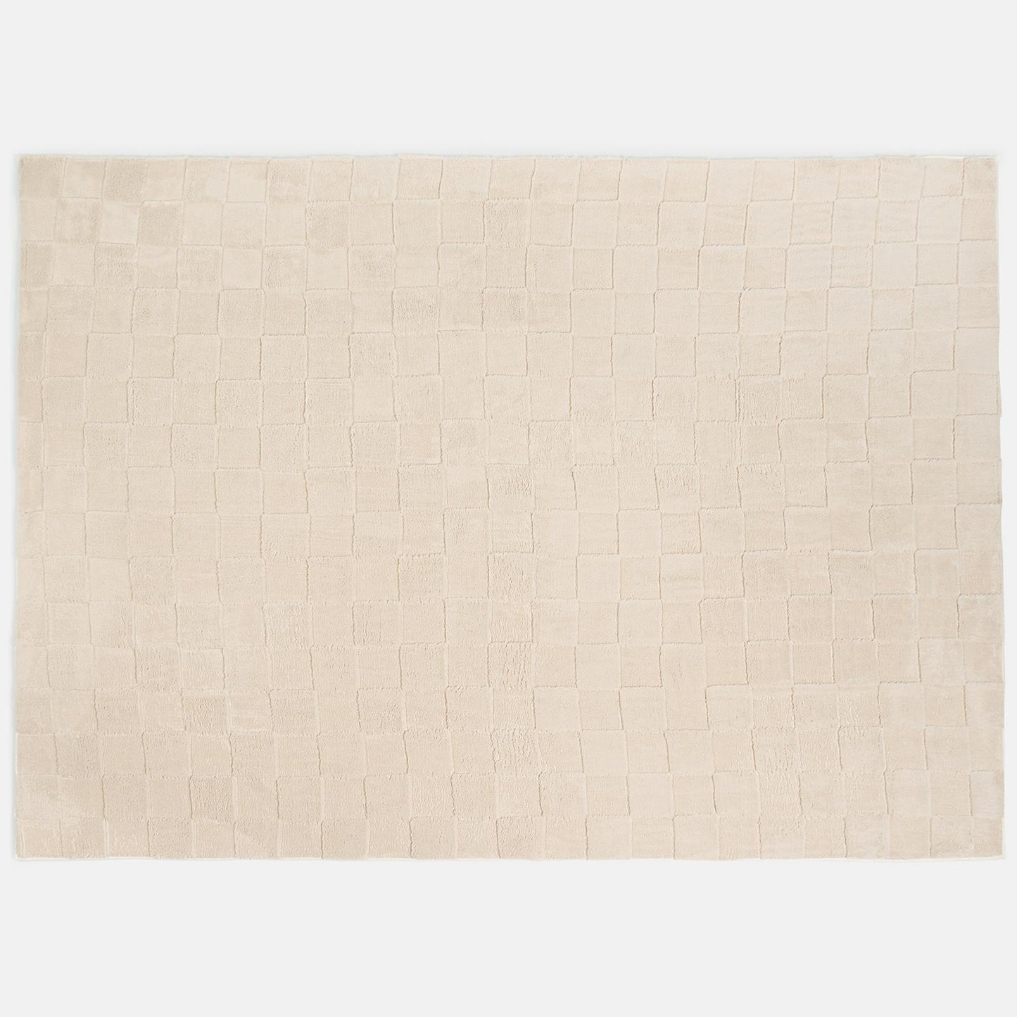 OHS Checkerboard Rug Non Slip Soft Modern Carpet Living Room Bedroom