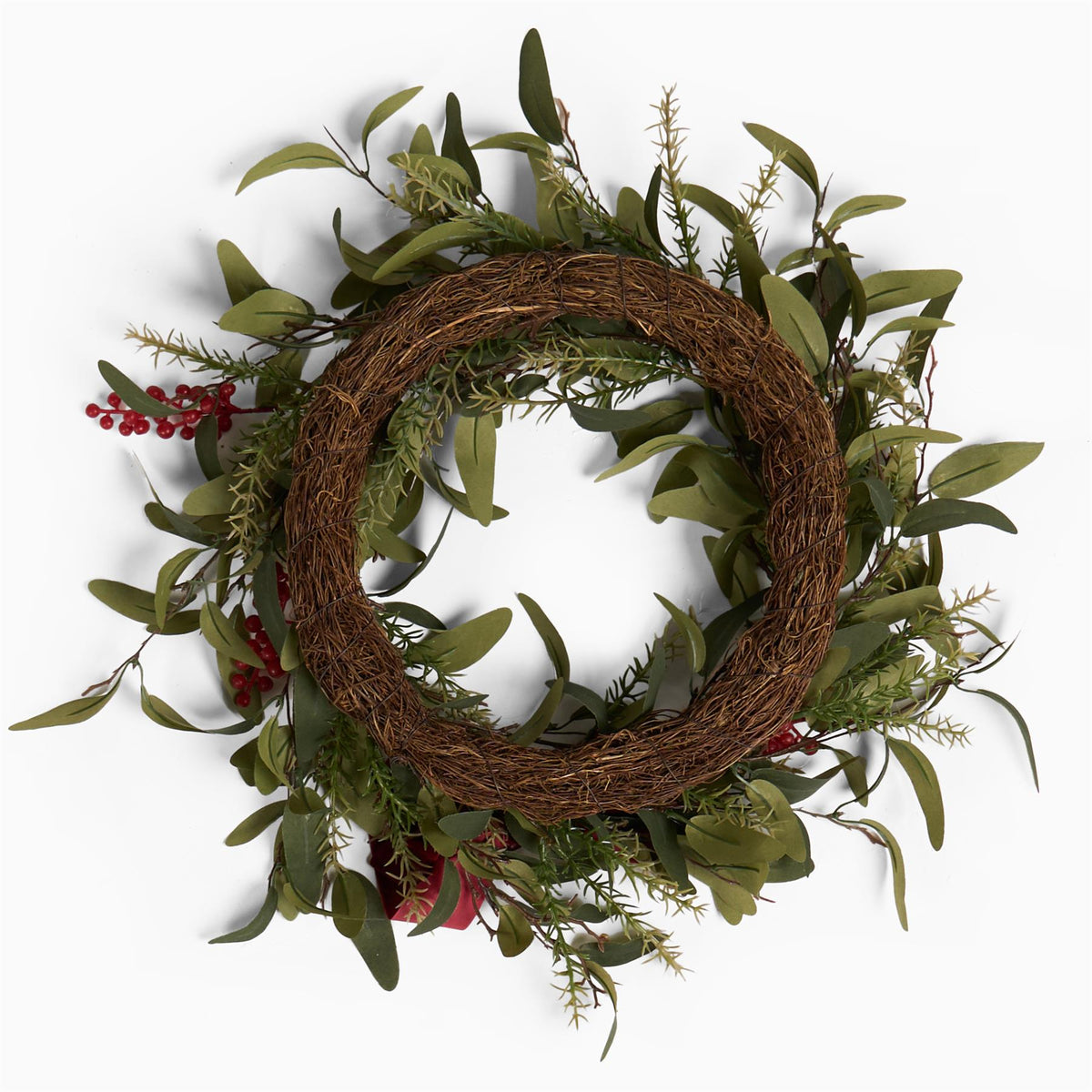 OHS Artificial Xmas Wreath Door Wall Home Party Table Decor Winter Spring