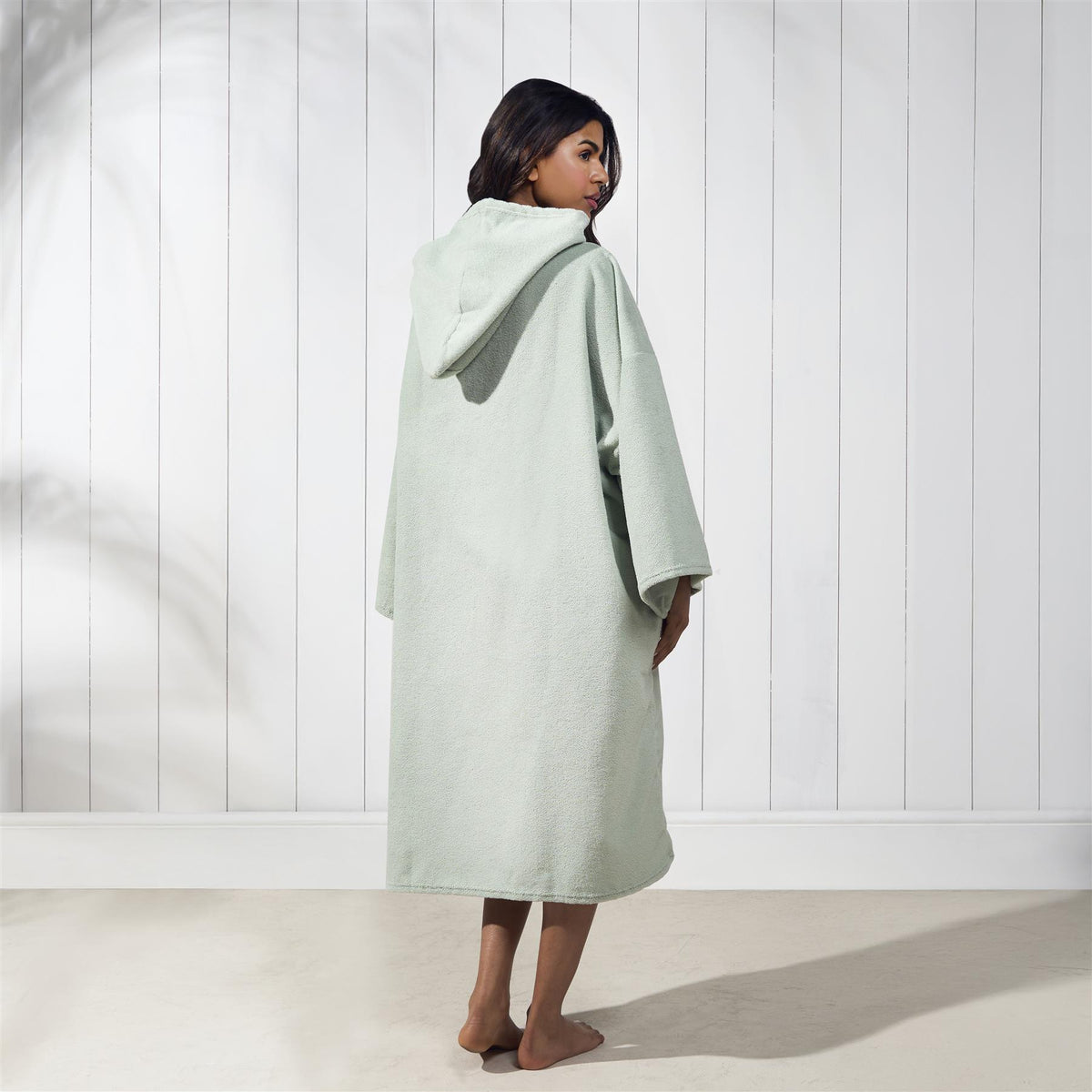 OHS Hooded Towel Poncho Adult Absorbent Dry Beach Swim Bath Changing Robe