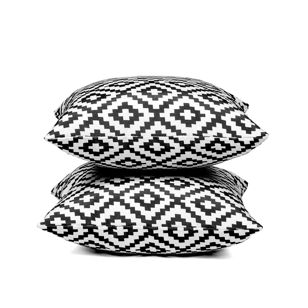 OHS Print Outdoor Cushion Covers Garden Water Resistant Filled Inserts Seat Set
