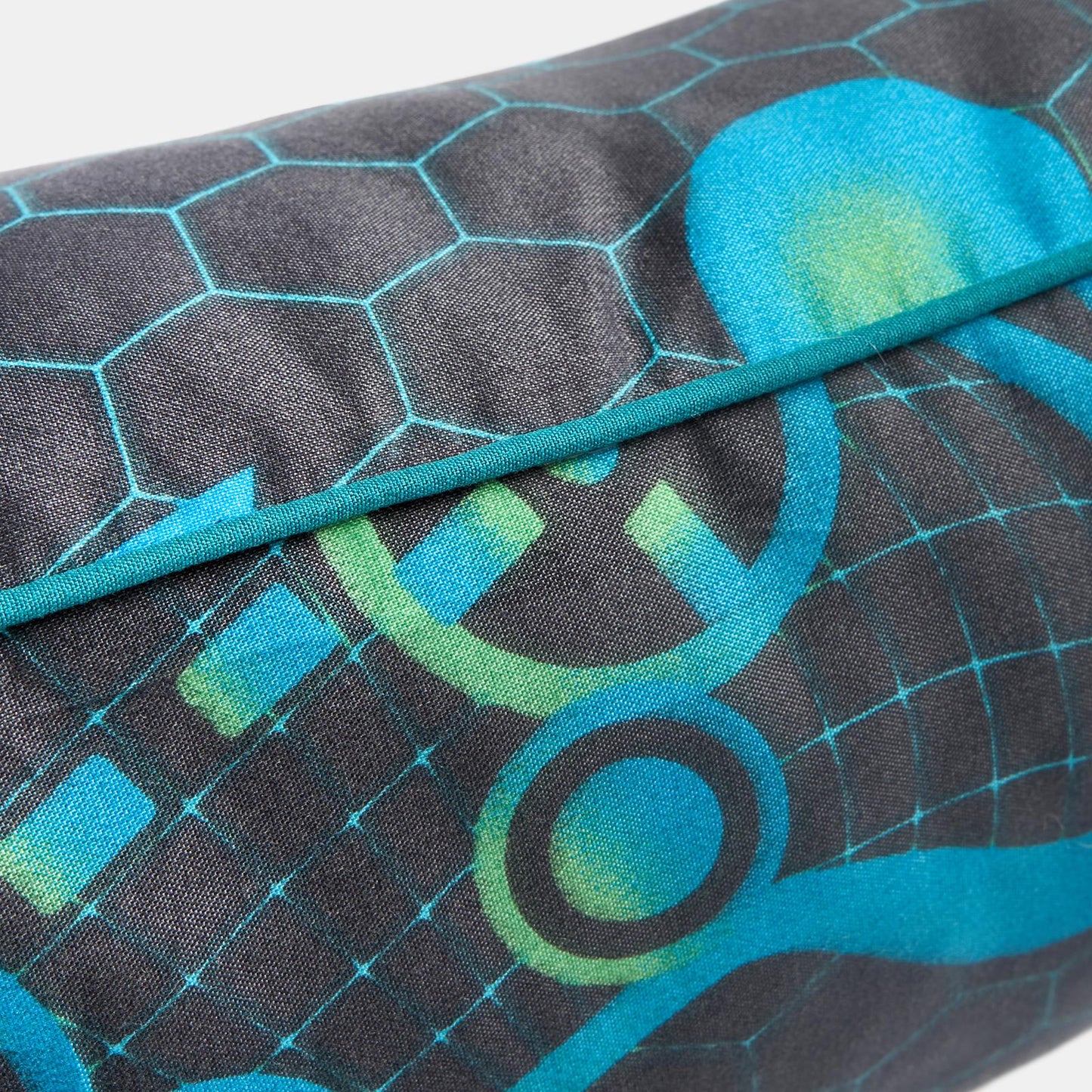 OHS Kids Print Bolster Pillow Soft Neck Back Support Filled Cushion