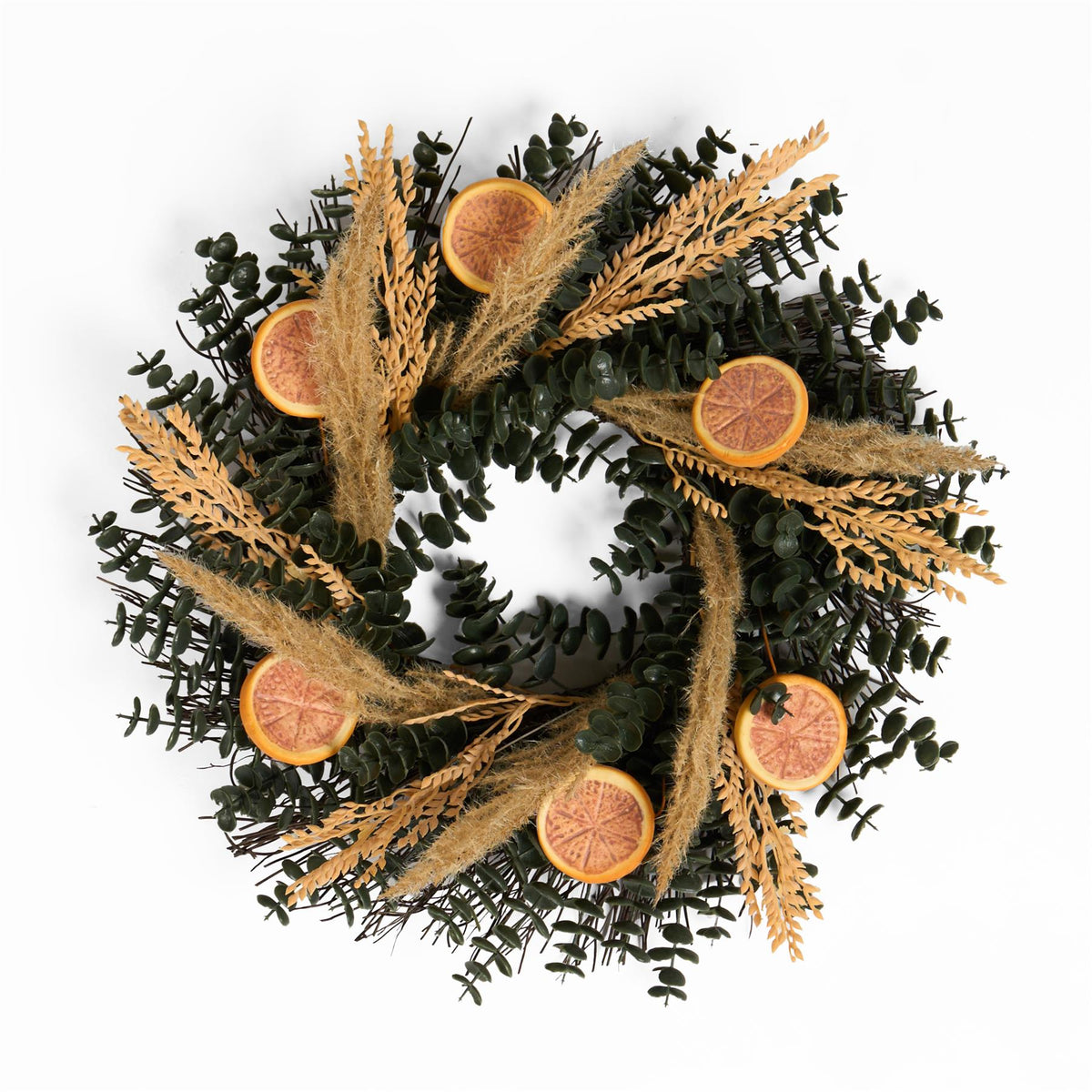 OHS Artificial Xmas Wreath Door Wall Home Party Table Decor Winter Spring