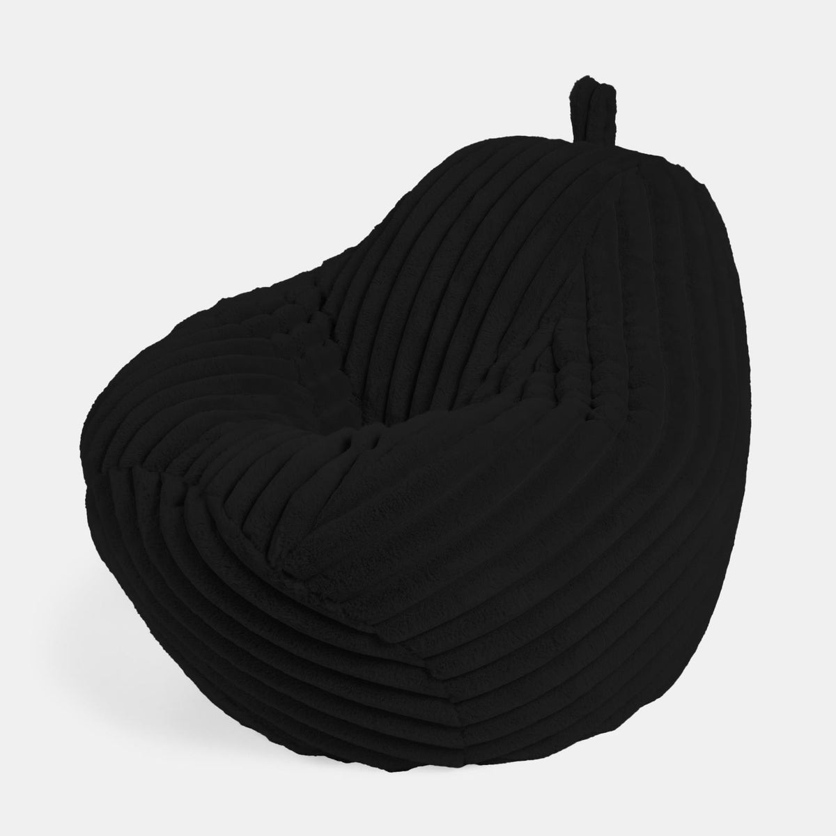 OHS Ribbed Bean Bag Chair Adult Gaming Beanbags with Filling Cosy Couch