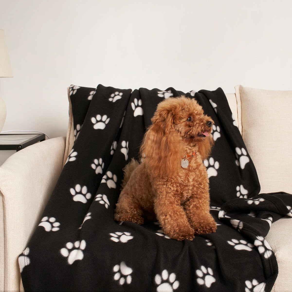 OHS Pet Blanket Dog Warm Fleece Cat Throw Paw Puppy Animal Soft Mat