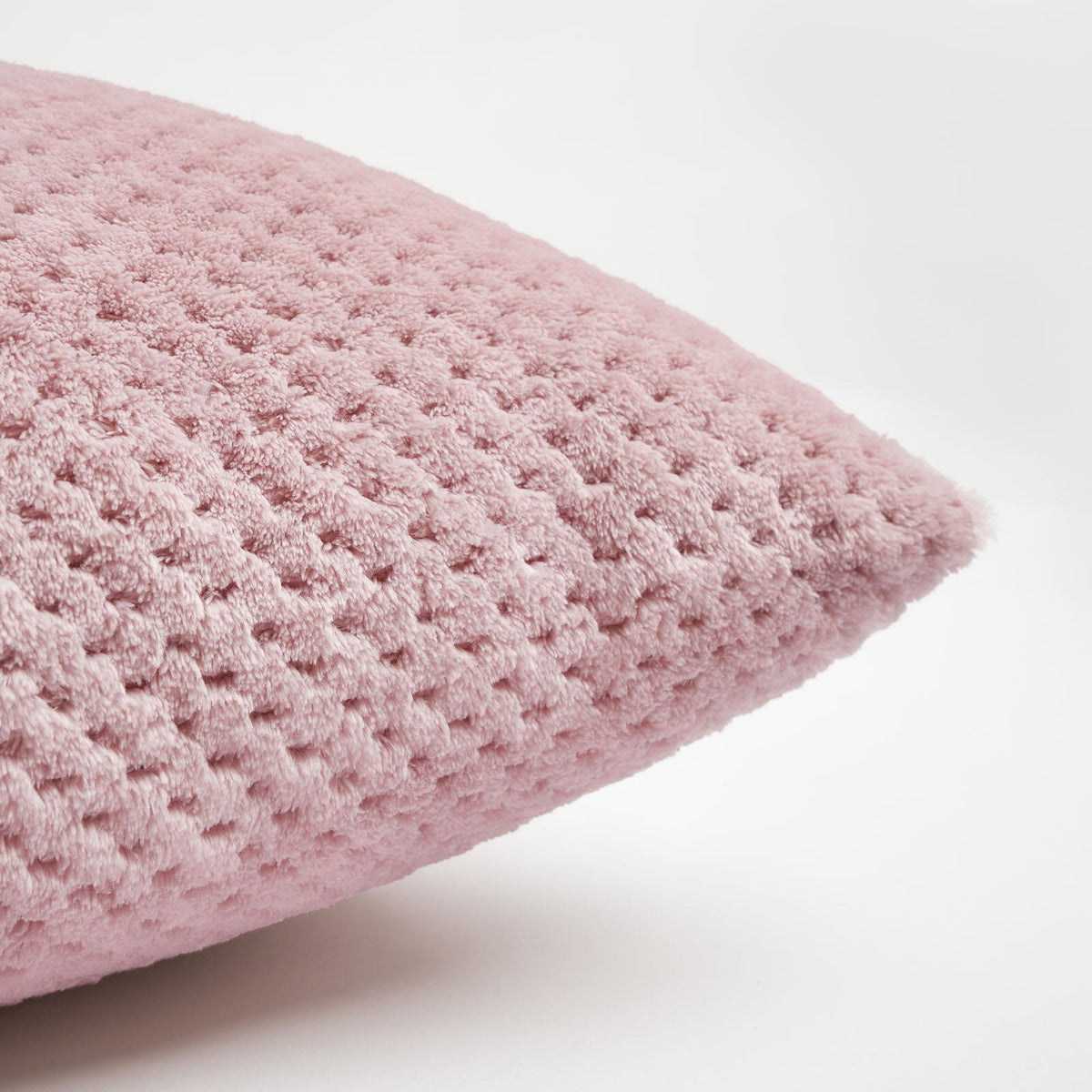 OHS Waffle Fleece Cushion Covers 2/4 Pack Soft Filler Decor