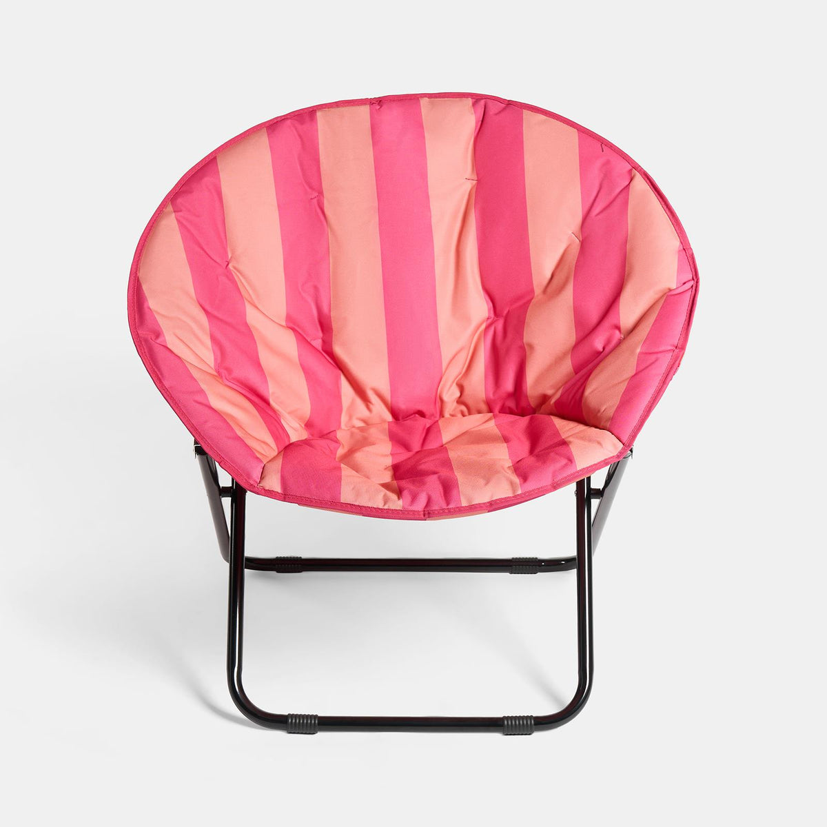 OHS Moon Camping Chair Round Folding Outdoor Garden Portable Seat