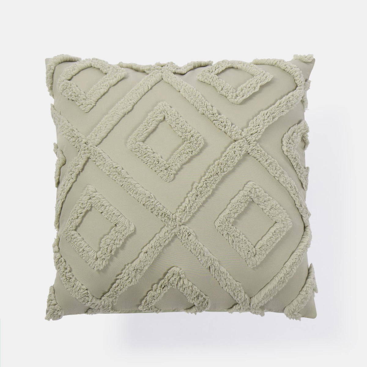 OHS Tufted Cushion Covers 2 Pack Arches Decorative Square Pillowcases