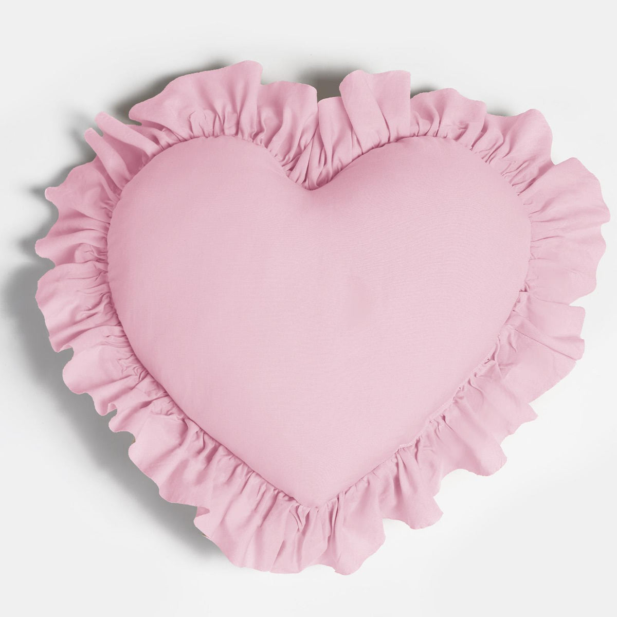 Heart Filled Cushion Plump Bedroom Scatter Pillow Valentines Frill Chair Sofa