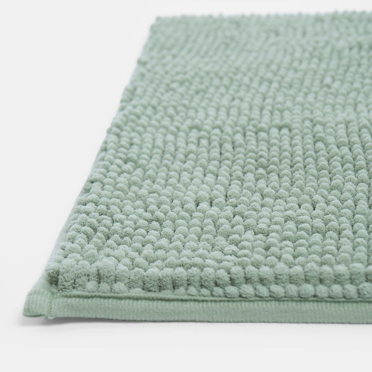 Brentfords Noodle Bath Mat Non Slip Shower Soft Highly Absorbent Chenille Shaggy