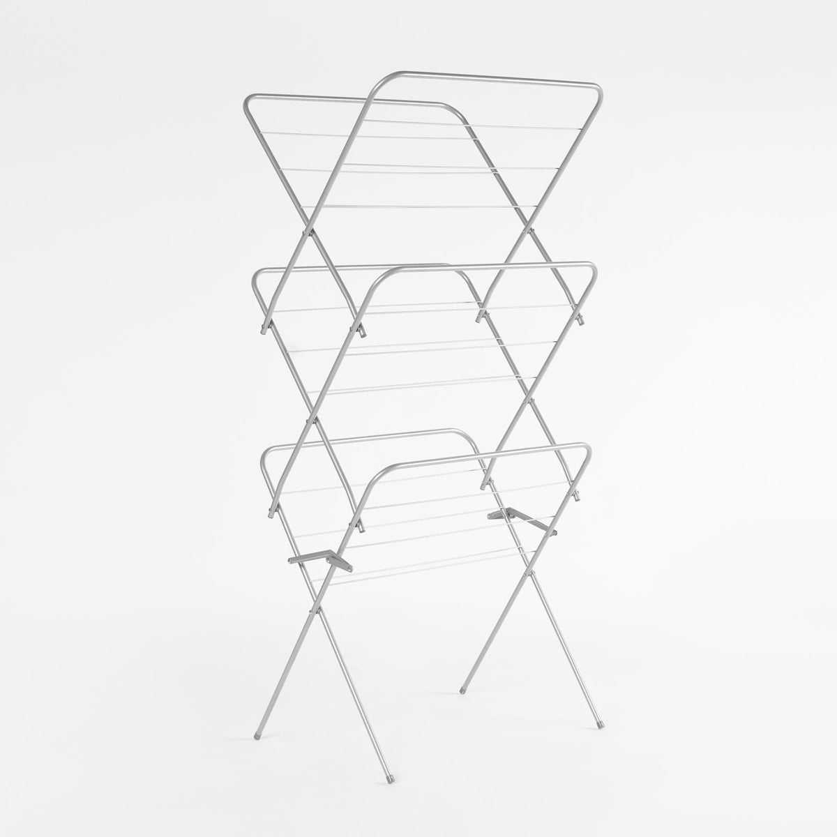 OHS 3 Tier Clothes Dryer Airer Foldable Clothing Drying Rack 15m