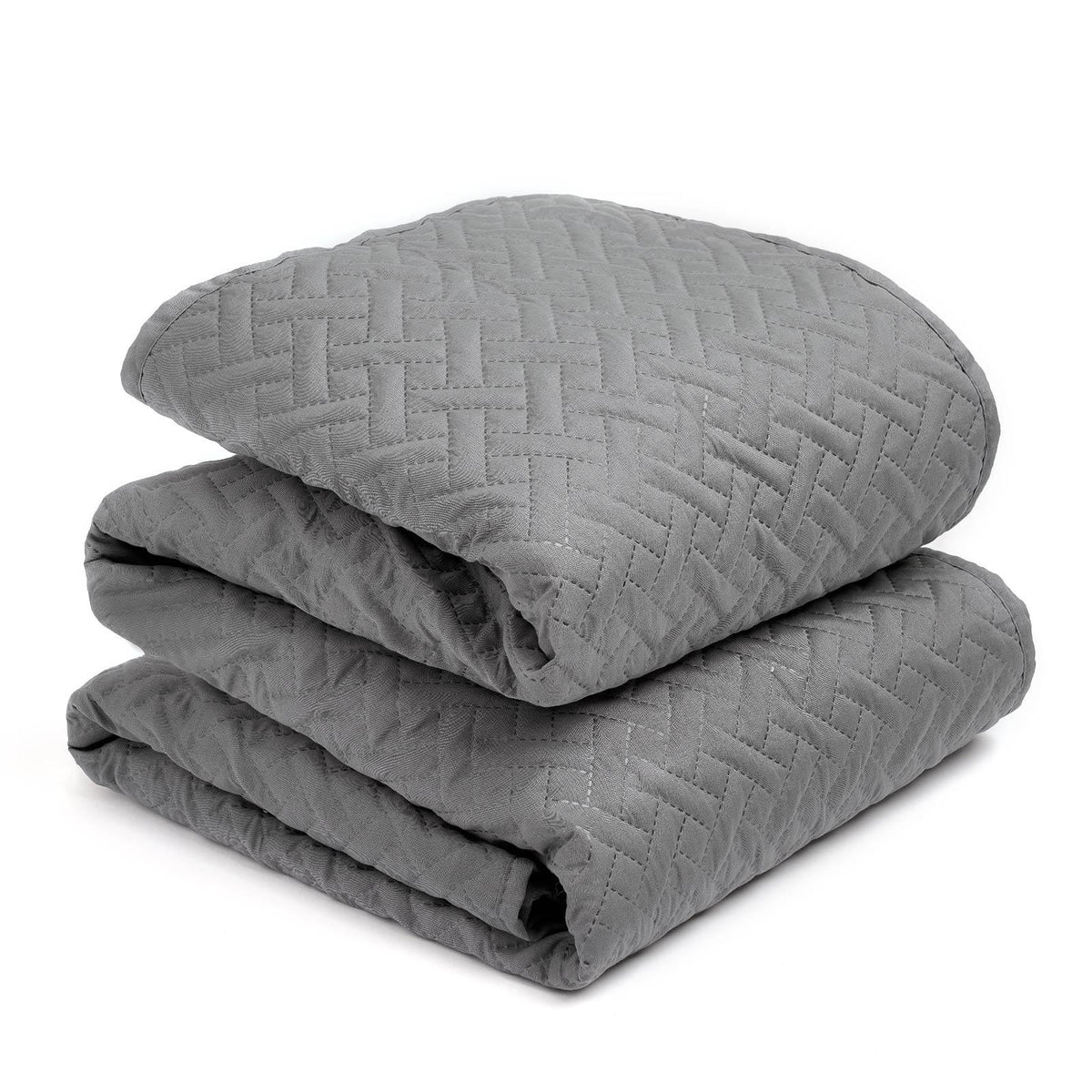 Brentfords Geo Quilted Bedspread Blanket Pinsonic Throw Large Sofa Bed Comforter