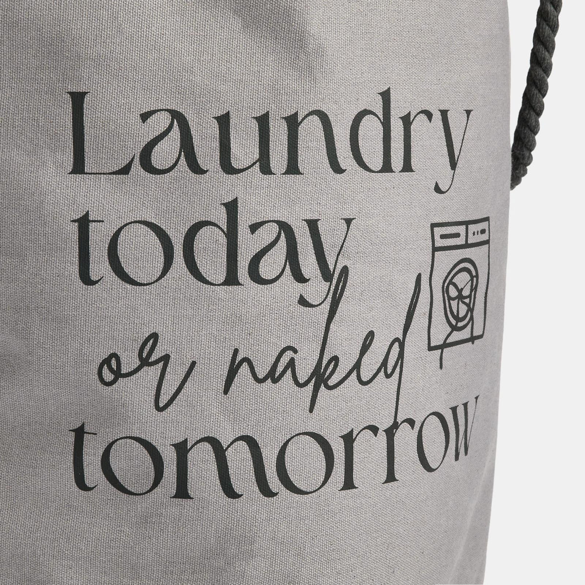 OHS Slogan Laundry Bag Foldable Hamper Basket Washing Bin Clothes Storage
