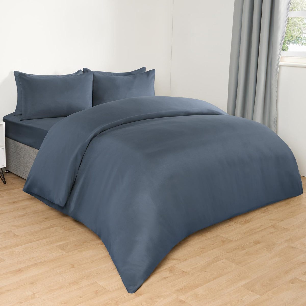 OHS Microfibre Housewife Pillowcases Set 2 Pack Wrinkle Resistant Pillow Covers