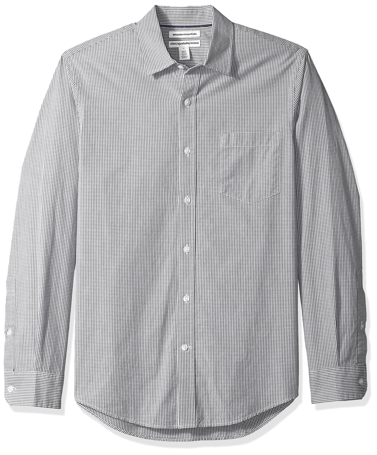 Amazon Essentials Men's Long-Sleeve Casual Poplin Shirt